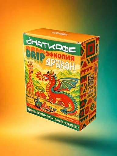 Пачка кофе «Эфиопия Дракон»