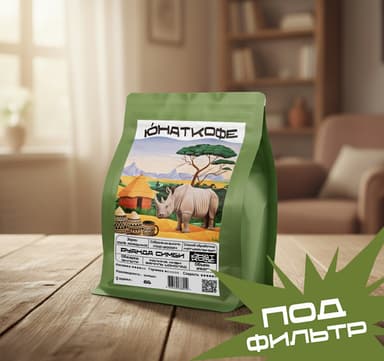 Пачка кофе «Руанда Симби»